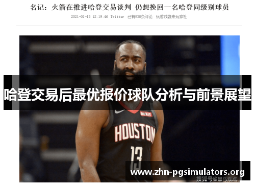 哈登交易后最优报价球队分析与前景展望