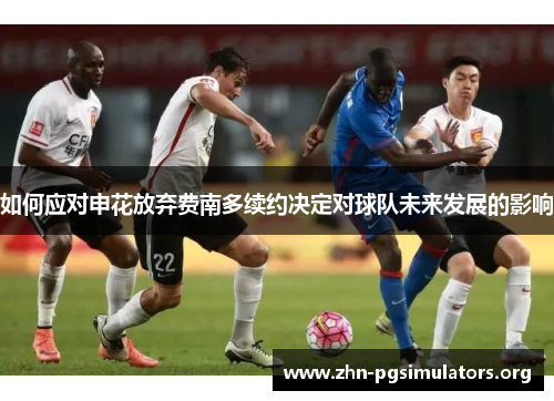 如何应对申花放弃费南多续约决定对球队未来发展的影响